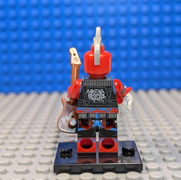 Spiderman Into the Spider-Verse Spider-punk Minifigure Building Block Toy - Picture 3 of 4